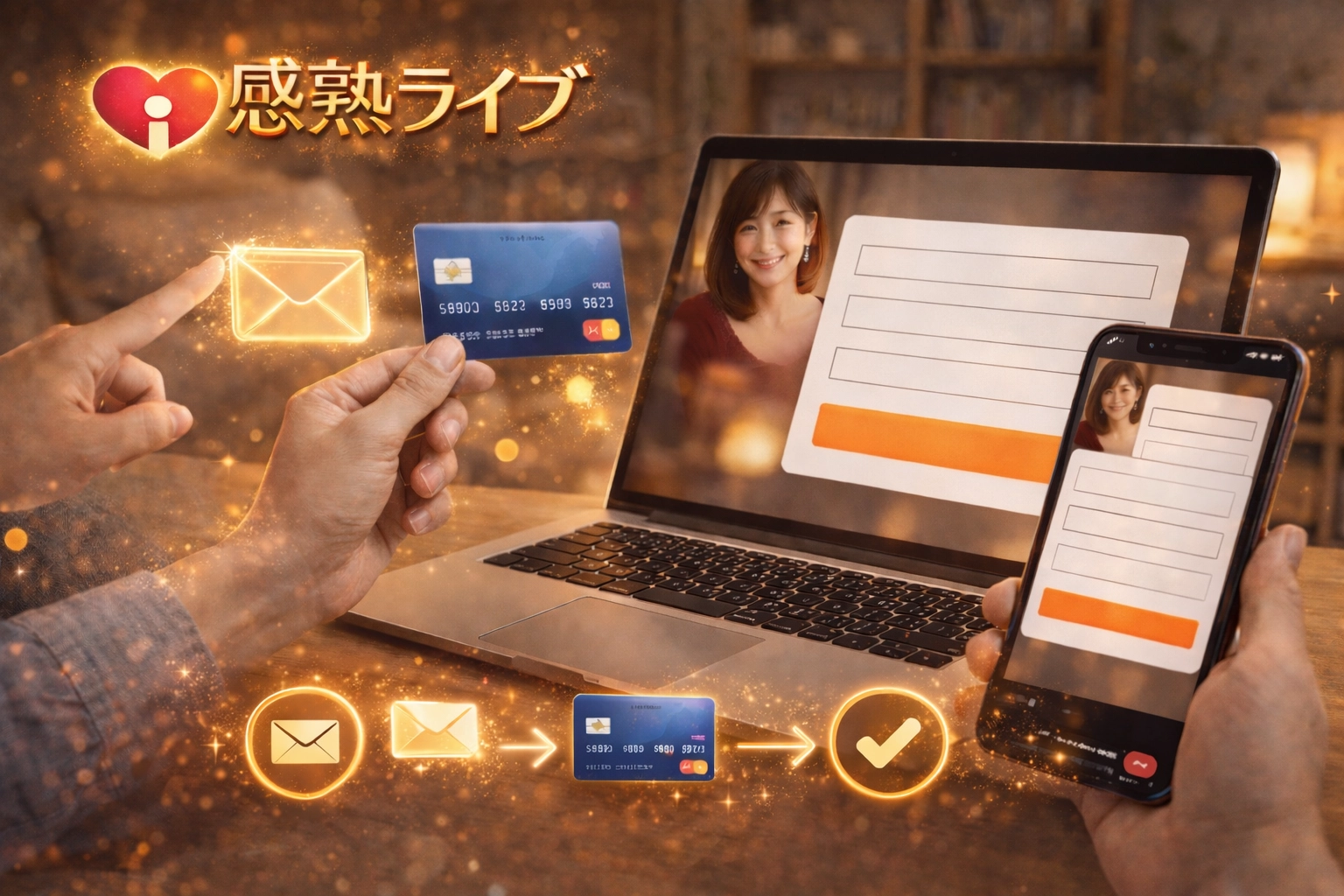 感熟ライブへの入会方法や登録方法を徹底解説