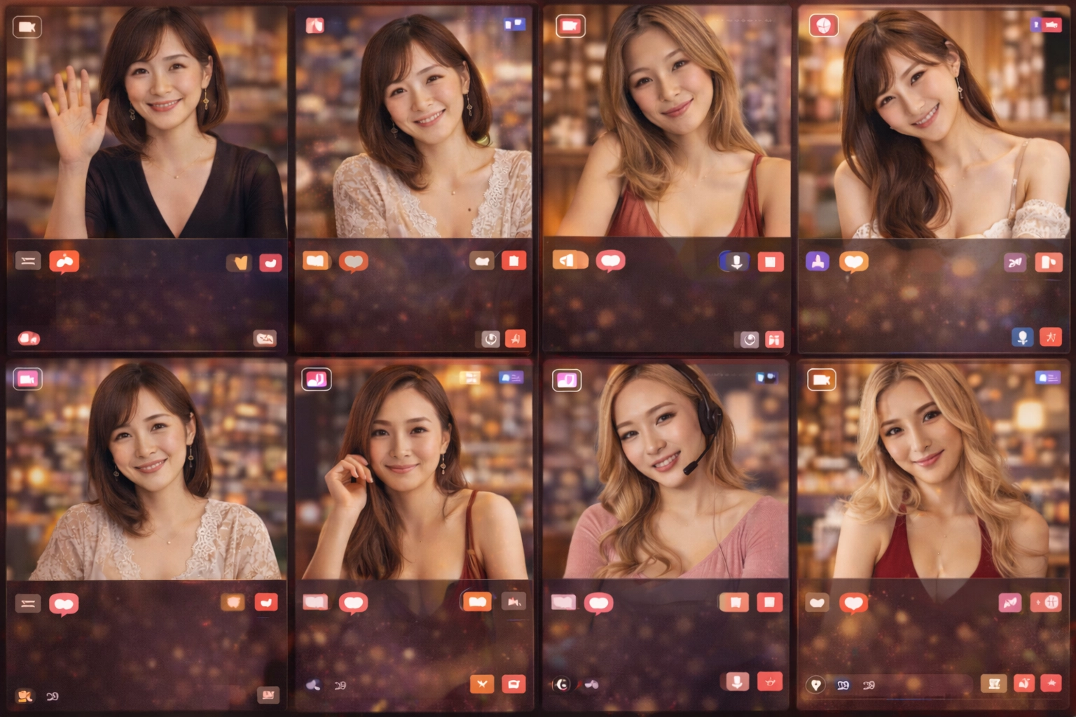 無修正のアダルトライブチャット8社を徹底比較