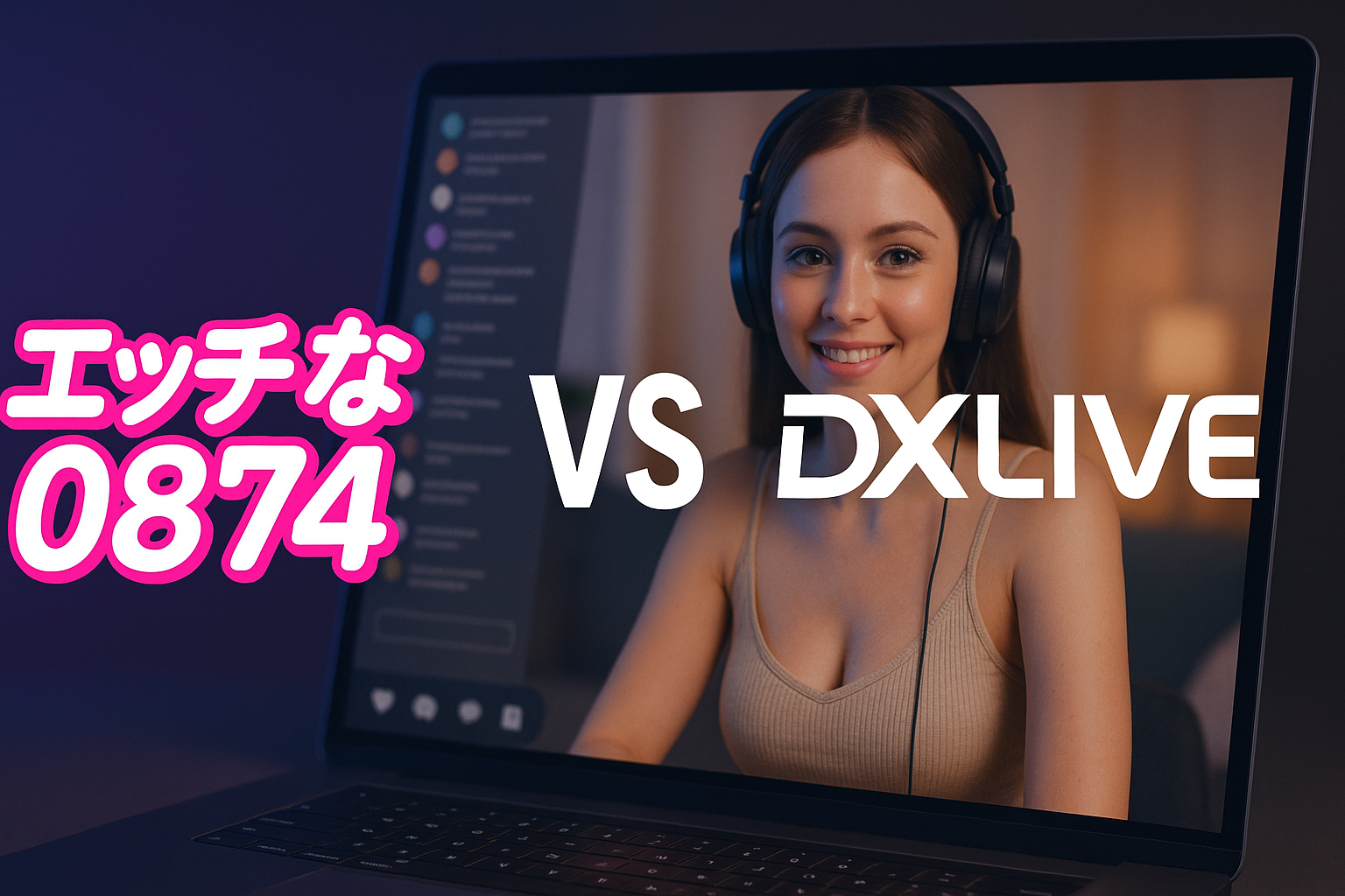 エッチな0874よりもDXLIVEがおすすめの理由