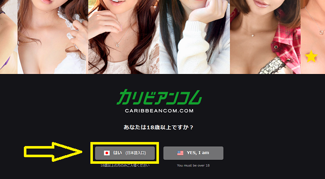 パソコンでカリビアンコムに入会する方法