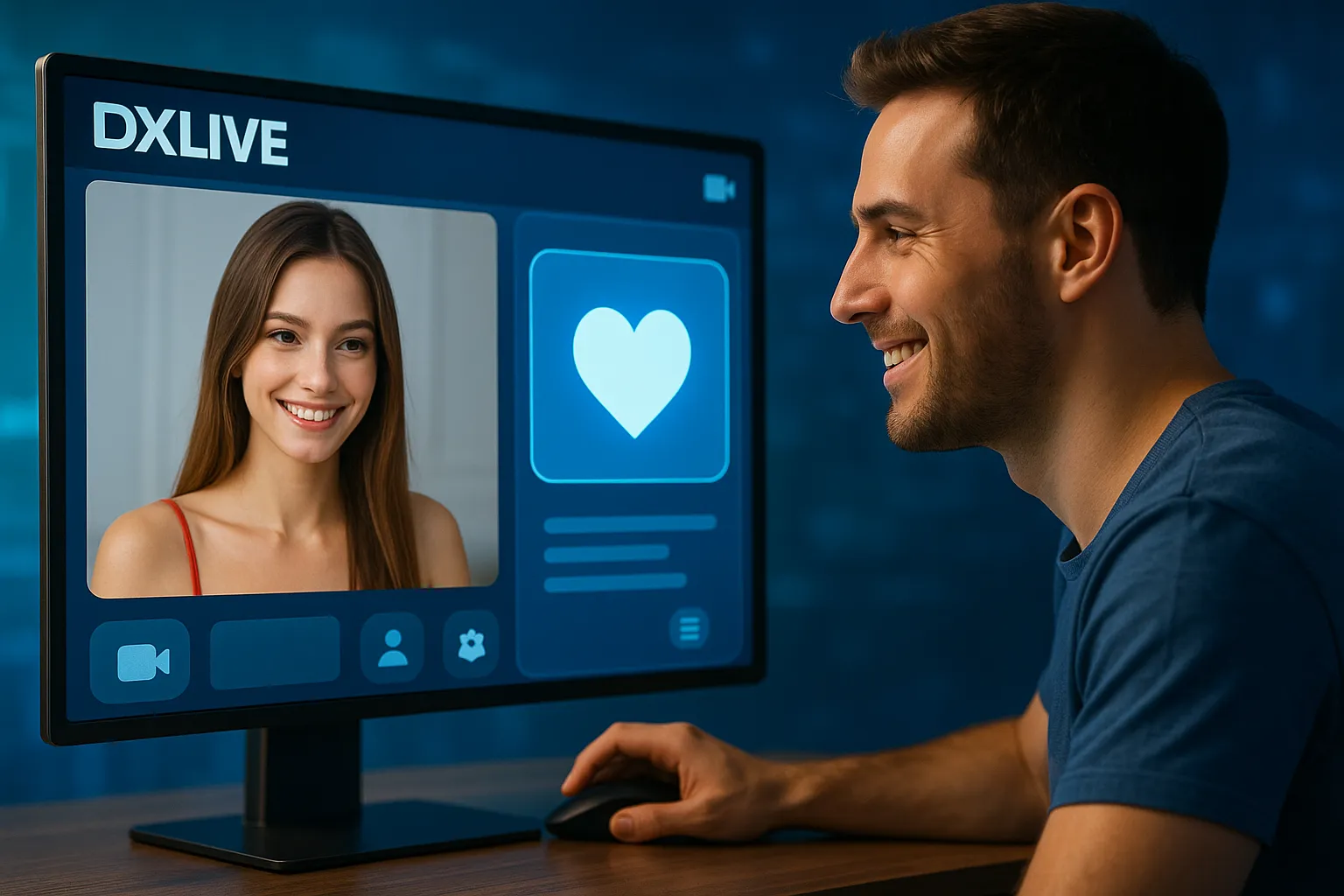 アダルトライブチャットの女の子をお気に入り登録する手順｜DXLIVEを例に解説