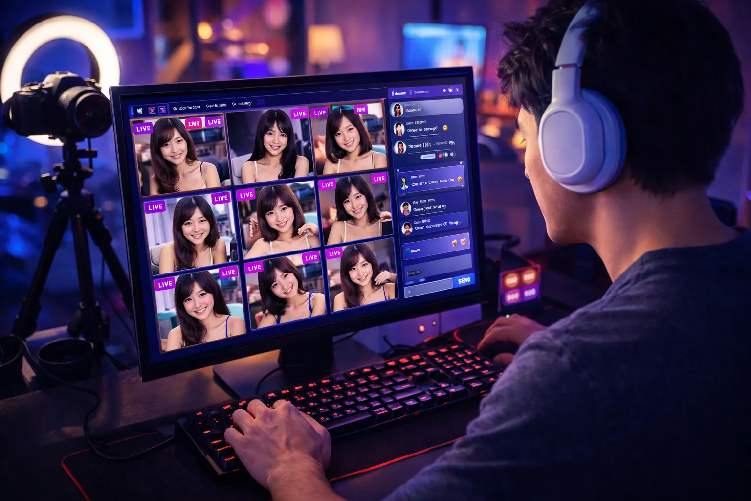 パイパン美少女と遊べるアダルトライブチャット10社を徹底比較