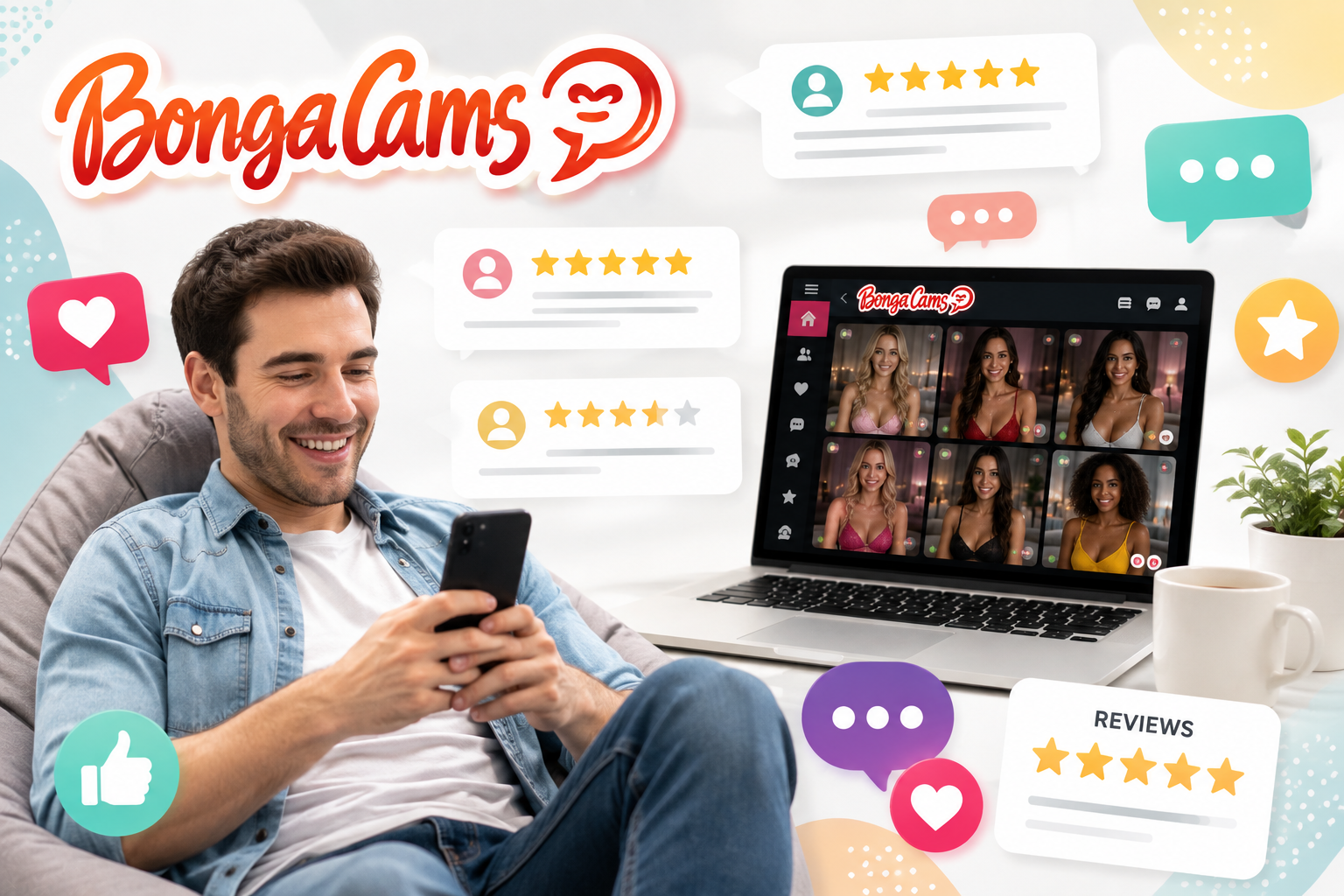 【評判はどう？】BongaCams（ボンガカムス）を利用している人の口コミを紹介